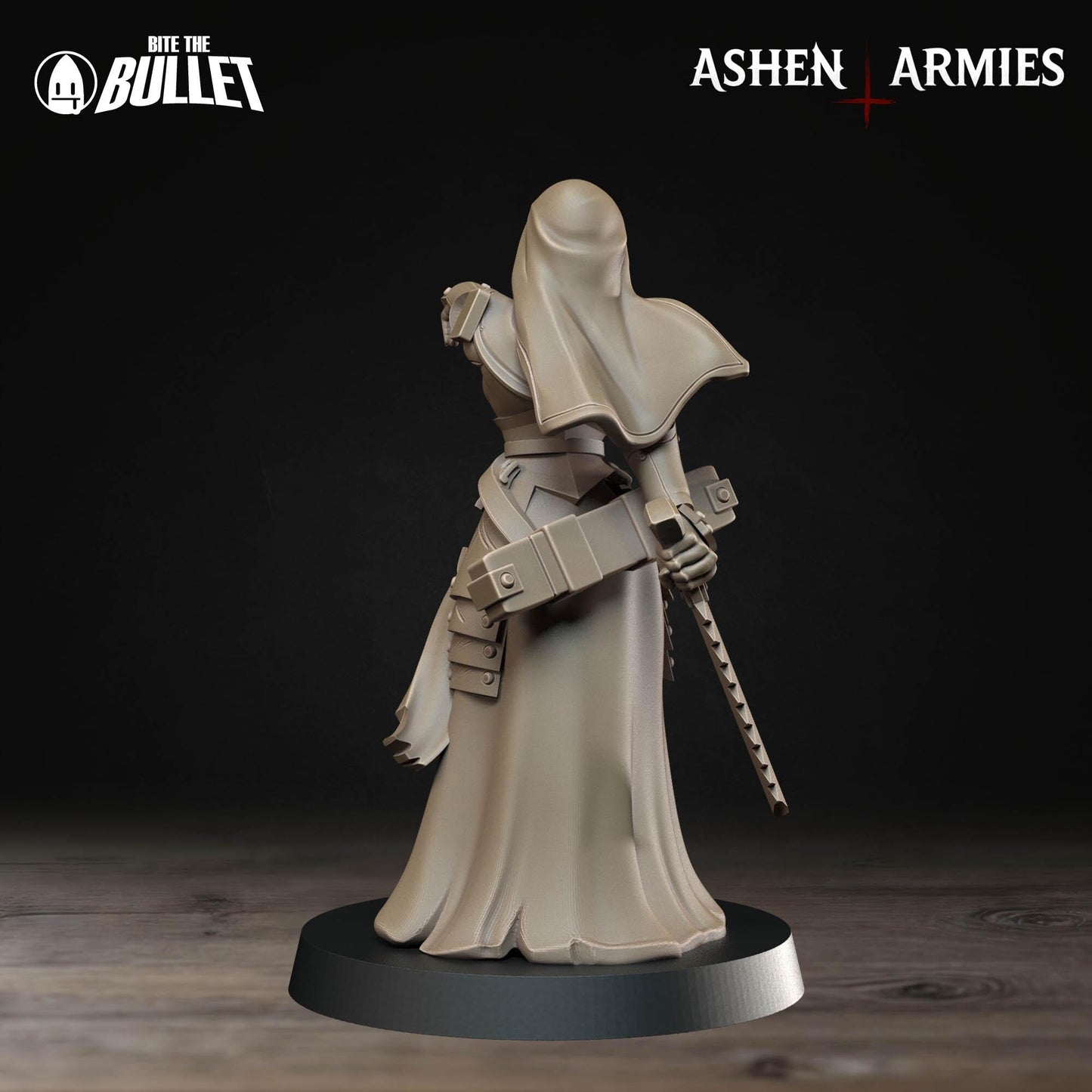 Combat Medic | Bullet Crusade: Sanctified Legion | Bite The Bullet | 35mm Scale | Resin Printed Tabletop RPG Miniature Figures