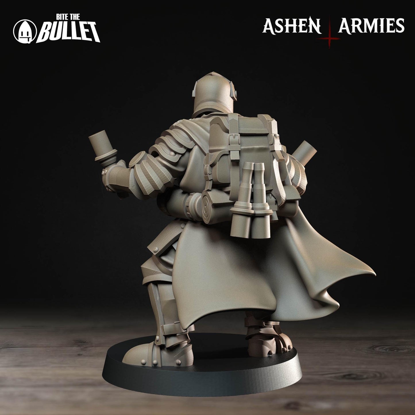 Shocktroopers | Bullet Crusade: Sanctified Legion | Bite The Bullet | 35mm Scale | Resin Printed Tabletop RPG Miniature Figures
