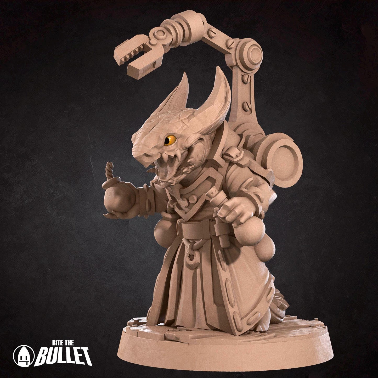 Inventor | Kobolds Pt. 2 | Bite The Bullet | 35mm Scale | Resin Printed Tabletop RPG Miniature Figures