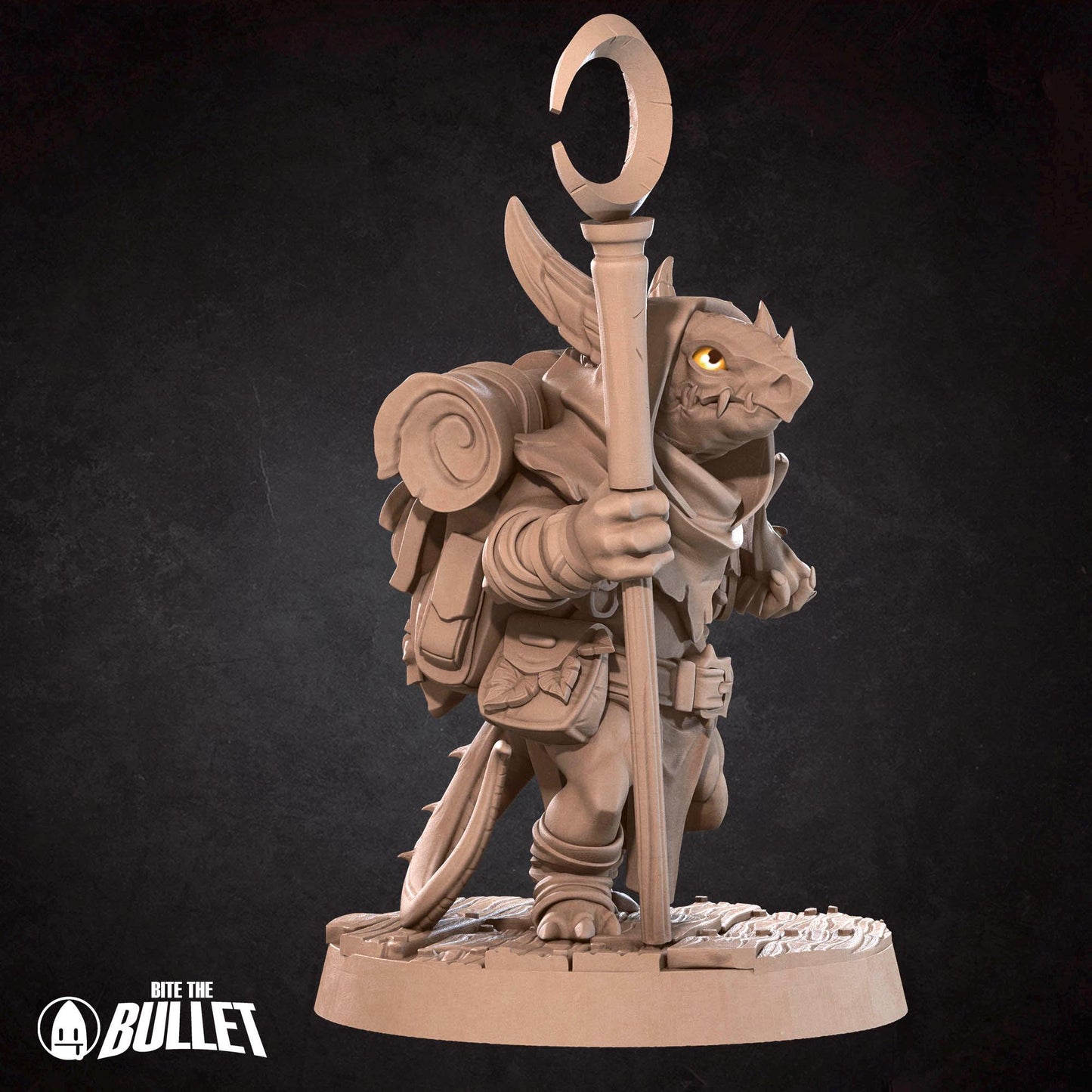 Wizard | Kobolds Pt. 2 | Bite The Bullet | 35mm Scale | Resin Printed Tabletop RPG Miniature Figures
