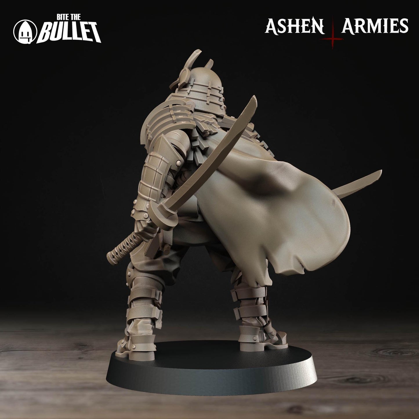 Trench Cleric | Bullet Crusade: Holy Shogunate | Bite The Bullet | 35mm Scale | Resin Printed Tabletop RPG Miniature Figures