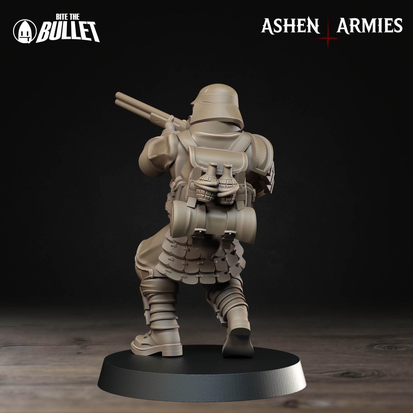 Yeomen | Bullet Crusade: Holy Shogunate | Bite The Bullet | 35mm Scale | Resin Printed Tabletop RPG Miniature Figures