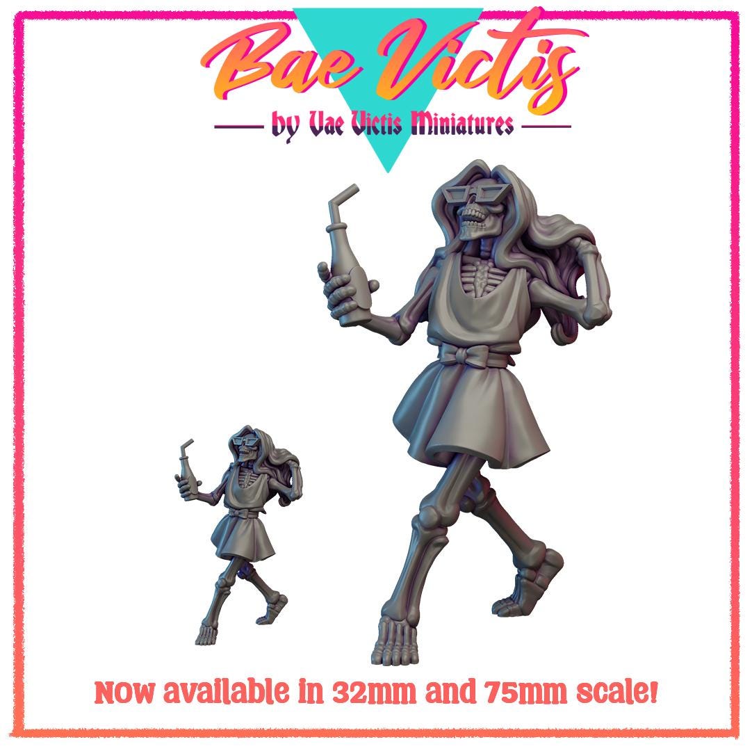 Bonnie | Bae Victis | Vae Victis Miniatures | 32mm Scale Resin Printed Tabletop RPG Figures for Tabletop RPG's or Wargaming