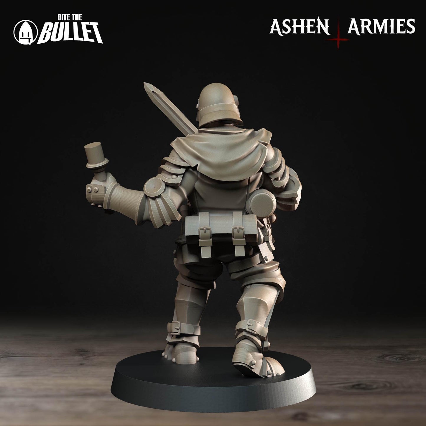 Shocktroopers | Bullet Crusade: Sanctified Legion | Bite The Bullet | 35mm Scale | Resin Printed Tabletop RPG Miniature Figures