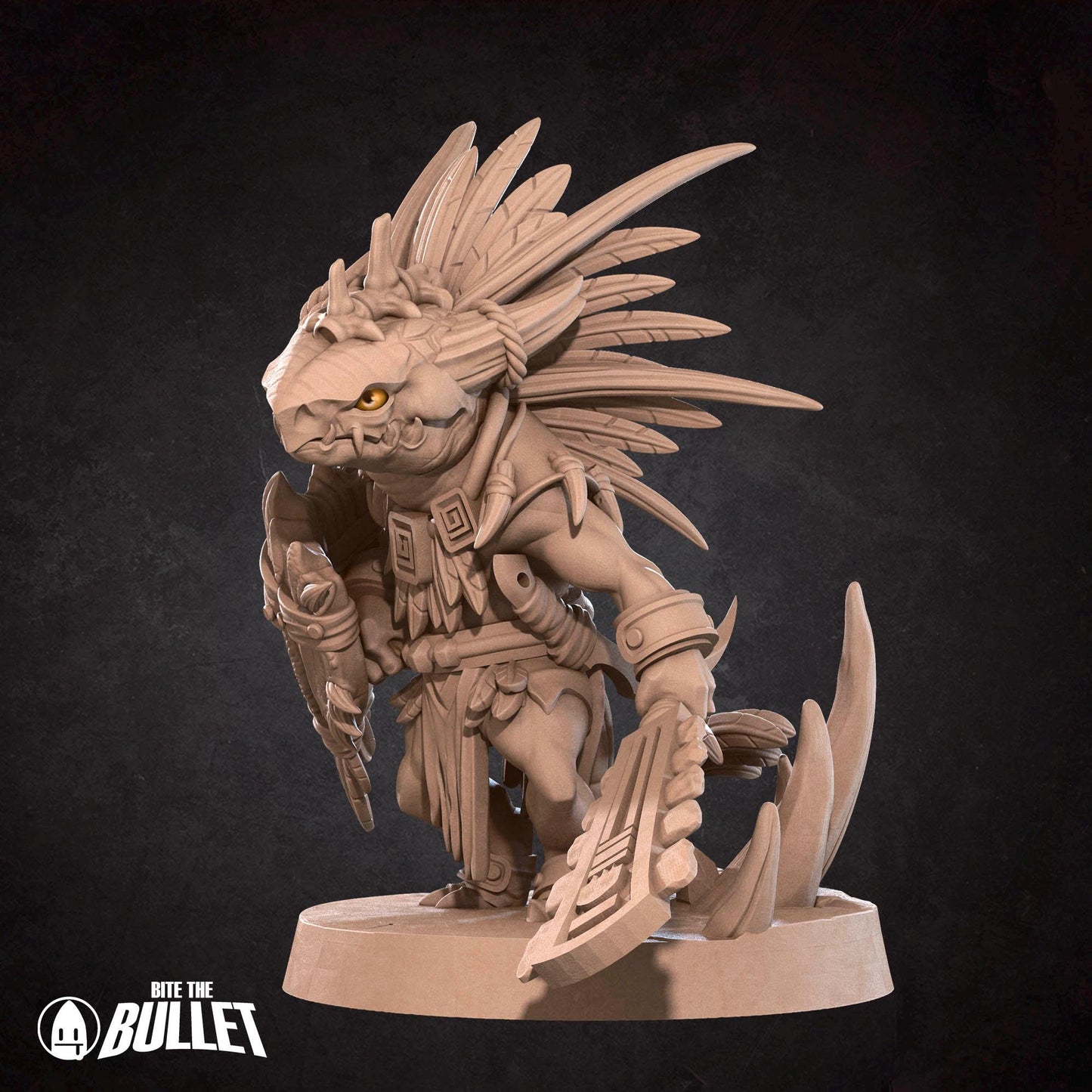 Tribal | Kobolds Pt. 2 | Bite The Bullet | 35mm Scale | Resin Printed Tabletop RPG Miniature Figures