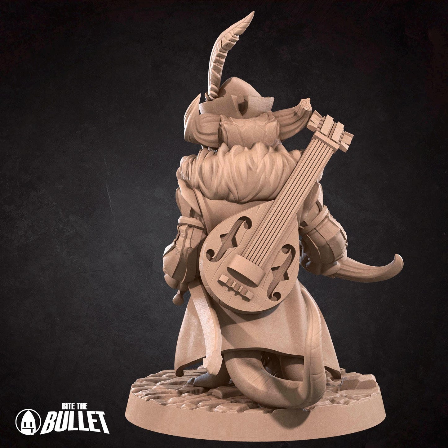 Minstrel | Kobolds Pt. 2 | Bite The Bullet | 35mm Scale | Resin Printed Tabletop RPG Miniature Figures