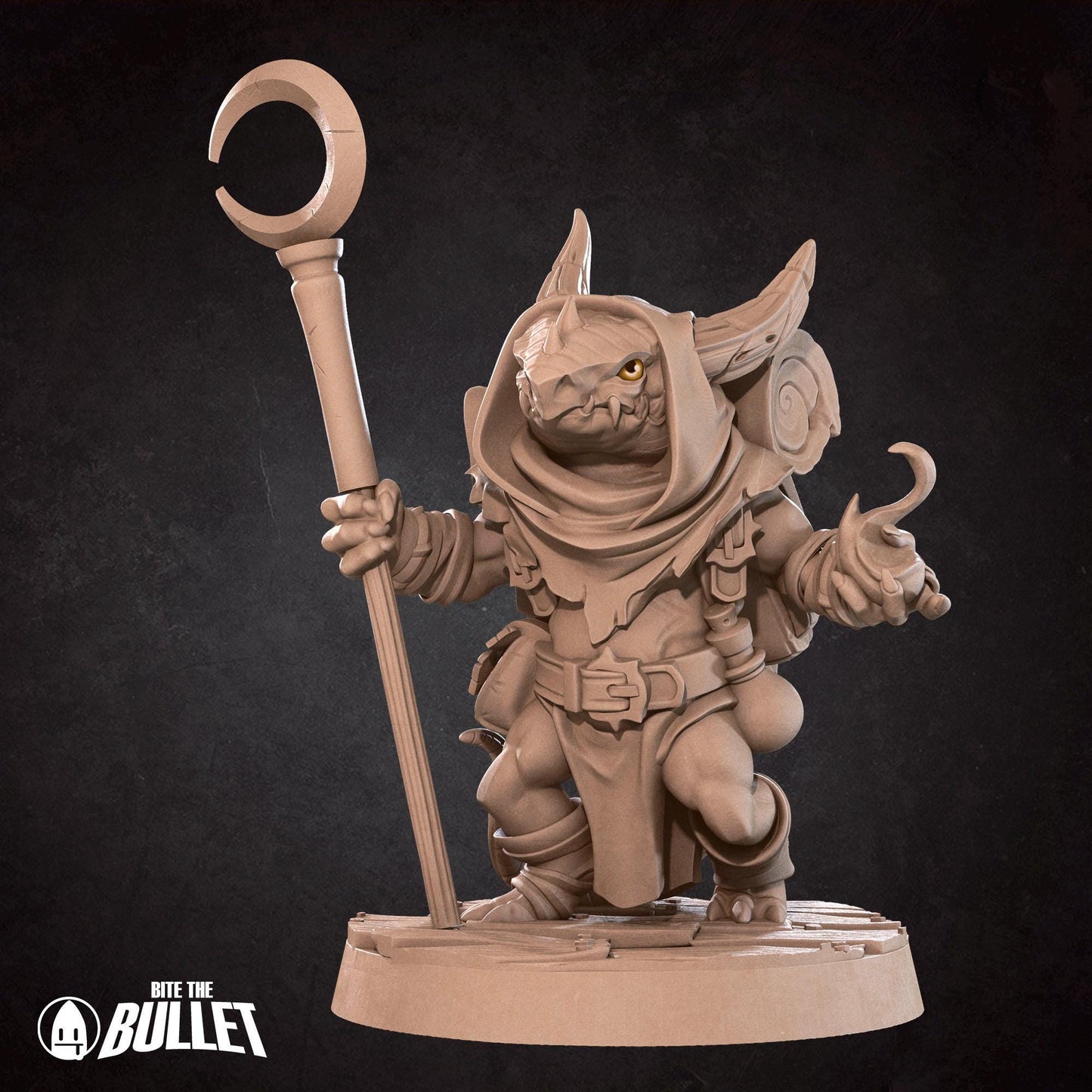 Wizard | Kobolds Pt. 2 | Bite The Bullet | 35mm Scale | Resin Printed Tabletop RPG Miniature Figures