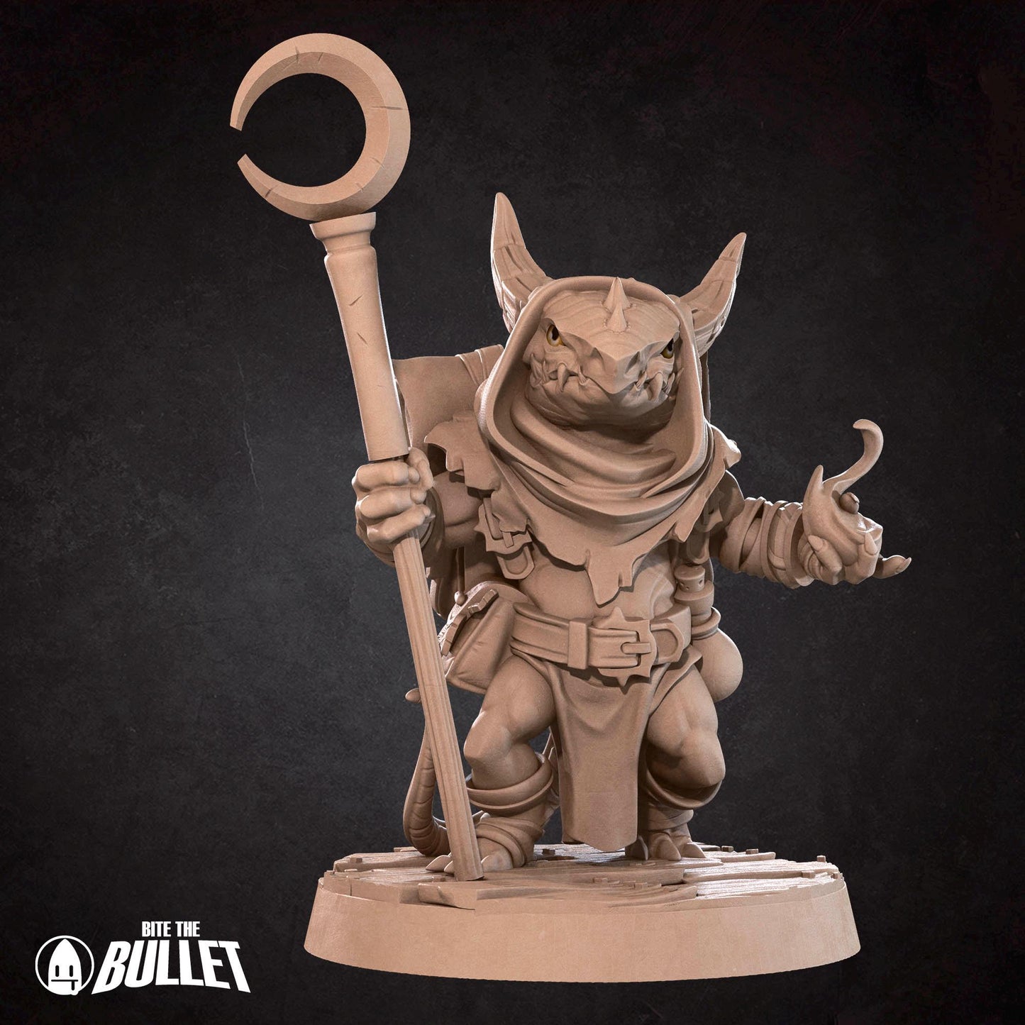 Wizard | Kobolds Pt. 2 | Bite The Bullet | 35mm Scale | Resin Printed Tabletop RPG Miniature Figures