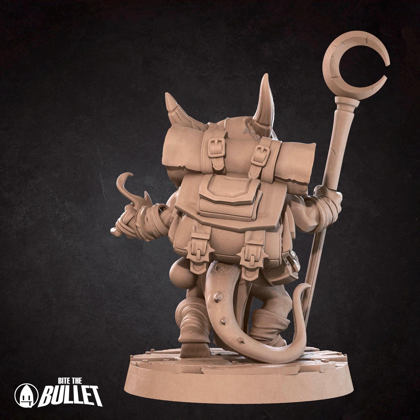 Wizard | Kobolds Pt. 2 | Bite The Bullet | 35mm Scale | Resin Printed Tabletop RPG Miniature Figures