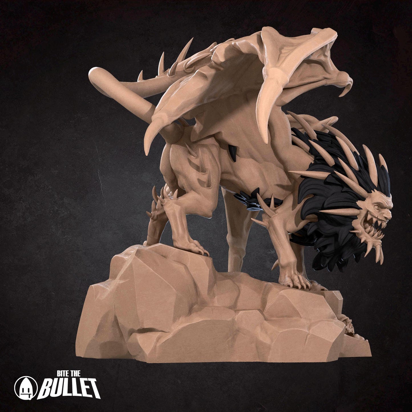 Manticore | Iconic Monsters Pt. 2 | Bite The Bullet | 35mm Scale | Resin Printed Tabletop RPG Miniature Figures