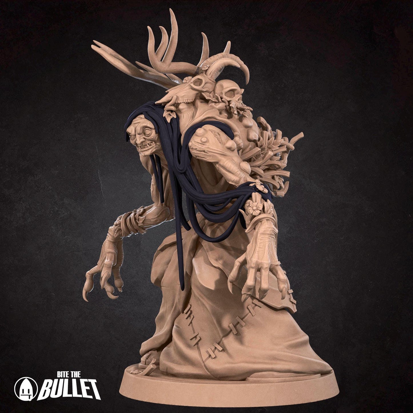 Annis Hag | Iconic Monsters Pt. 2 | Bite The Bullet | 35mm Scale | Resin Printed Tabletop RPG Miniature Figures