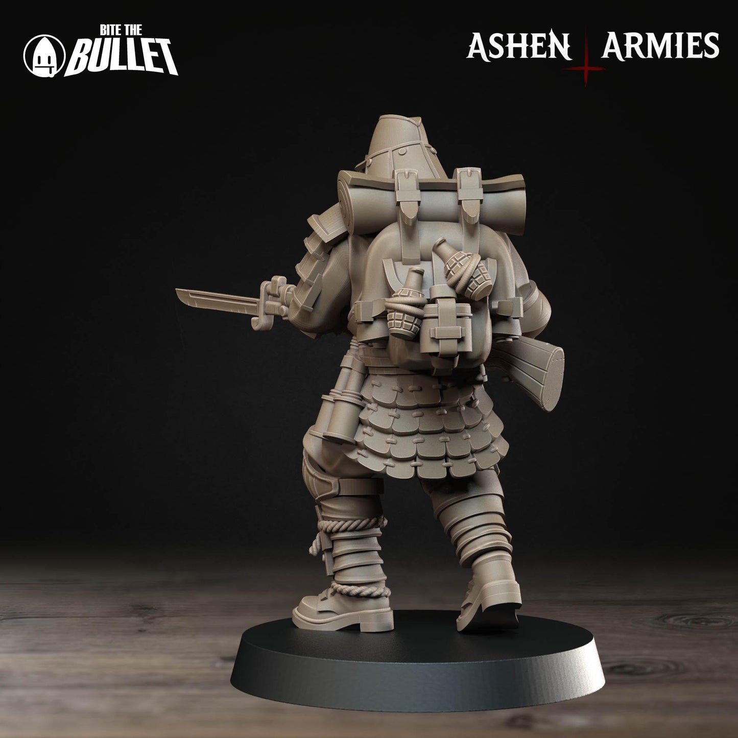 Yeomen | Bullet Crusade: Holy Shogunate | Bite The Bullet | 35mm Scale | Resin Printed Tabletop RPG Miniature Figures