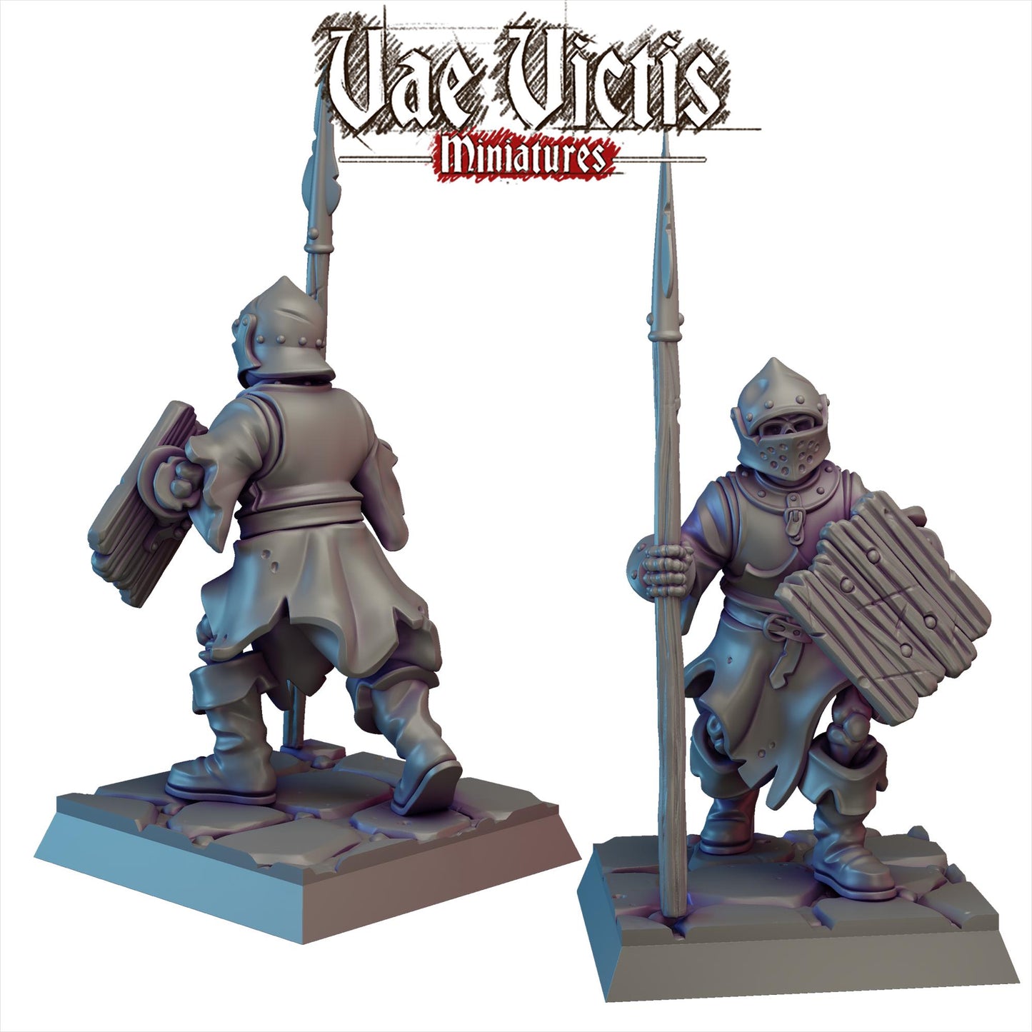 Reanimated Warriors Vol 1 | Vae Victis Miniatures | 32mm Scale Resin Printed Tabletop RPG Figures for Tabletop Roleplaying or Wargaming