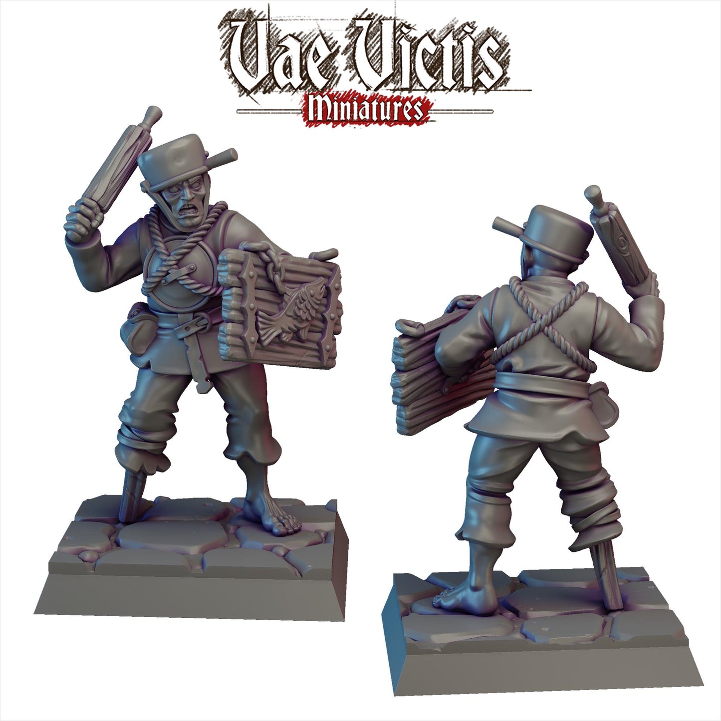 Peasant Revolt Set | Vae Victis Miniatures | 32mm Scale Resin Printed Tabletop RPG Figures for Tabletop Roleplaying or Wargaming