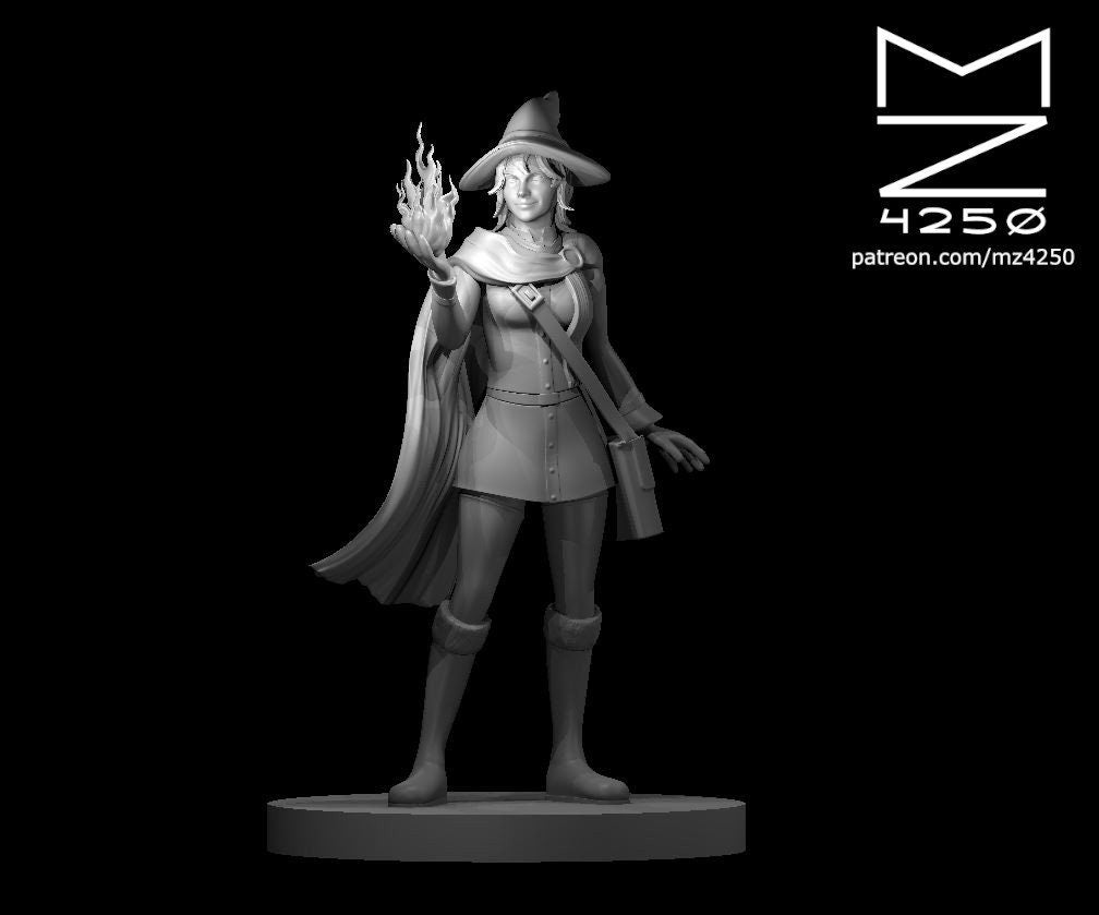 Mage | MZ4250 | 28mm | Resin | Tabletop | Miniatures | TTRPG | DND | 5E