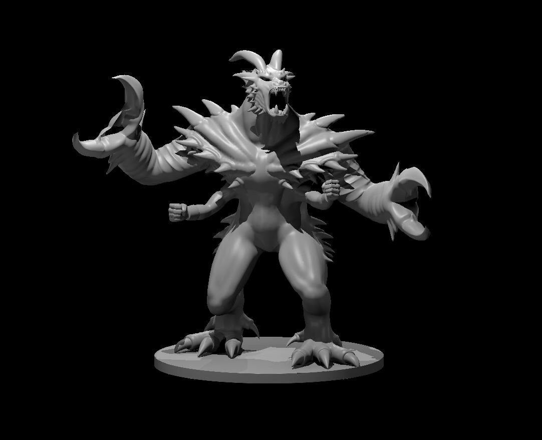 Glabrezu | MZ4250 | 28mm | Resin | Tabletop | Miniatures | TTRPG | DND | 5E