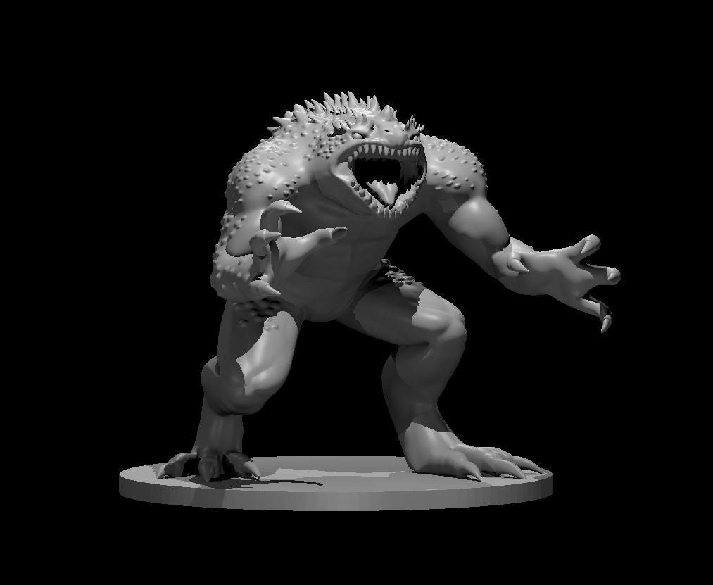 Hezrou | MZ4250 | 28mm | Resin | Tabletop | Miniatures | TTRPG | DND | 5E