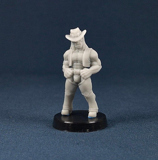 Orc Cowboy | Bae Victis | Vae Victis Miniatures | 32mm Scale | Monster | Resin Printed Tabletop RPG Figures | DND | 5E