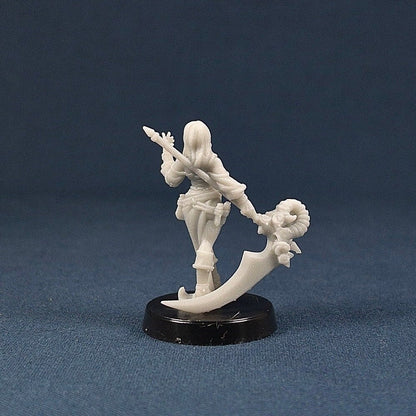 Necromancer | Vae Victis Miniatures | Scythe | NPC | Reaper | Resin | Tabletop | Miniatures | TTRPG | DND | 5E