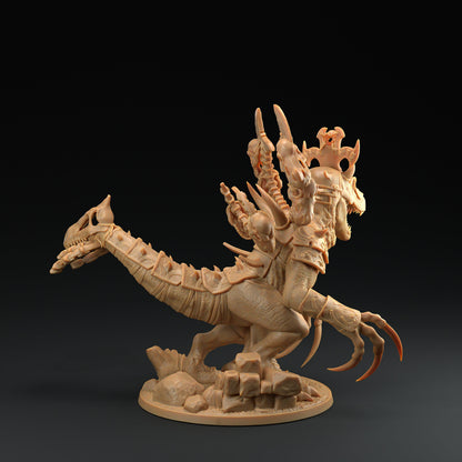 God of Death | Dragon Trappers Lodge | Mini | One Page Rules | 32mm | Resin | Tabletop | Miniatures | TTRPG | DND | 5E | OPR | Dinosaur