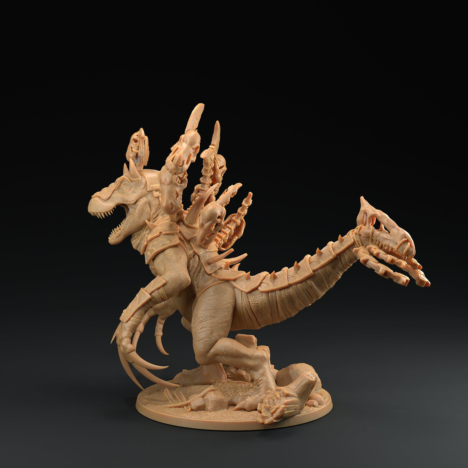 God of Death | Dragon Trappers Lodge | Mini | One Page Rules | 32mm | Resin | Tabletop | Miniatures | TTRPG | DND | 5E | OPR | Dinosaur