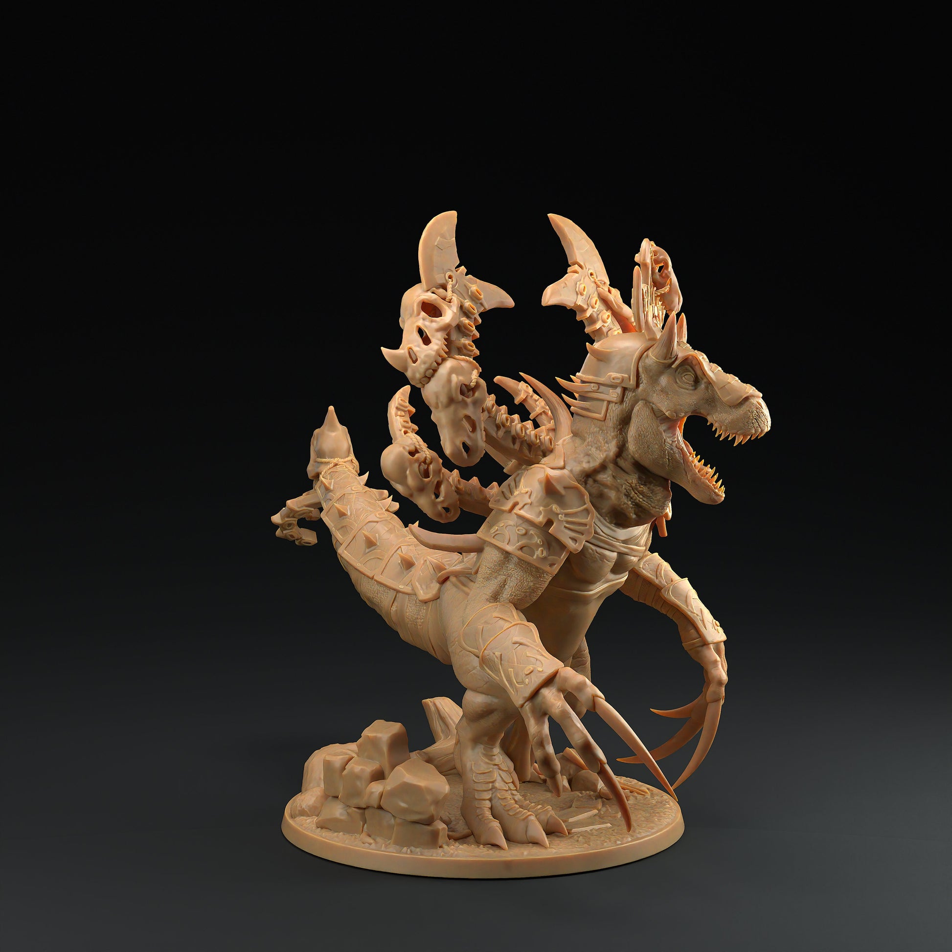 God of Death | Dragon Trappers Lodge | Mini | One Page Rules | 32mm | Resin | Tabletop | Miniatures | TTRPG | DND | 5E | OPR | Dinosaur