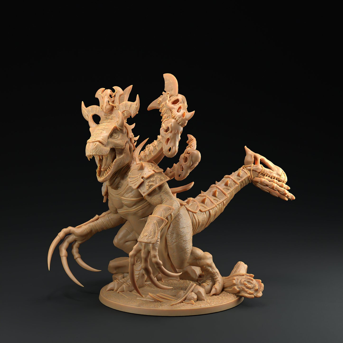 God of Death | Dragon Trappers Lodge | Mini | One Page Rules | 32mm | Resin | Tabletop | Miniatures | TTRPG | DND | 5E | OPR | Dinosaur