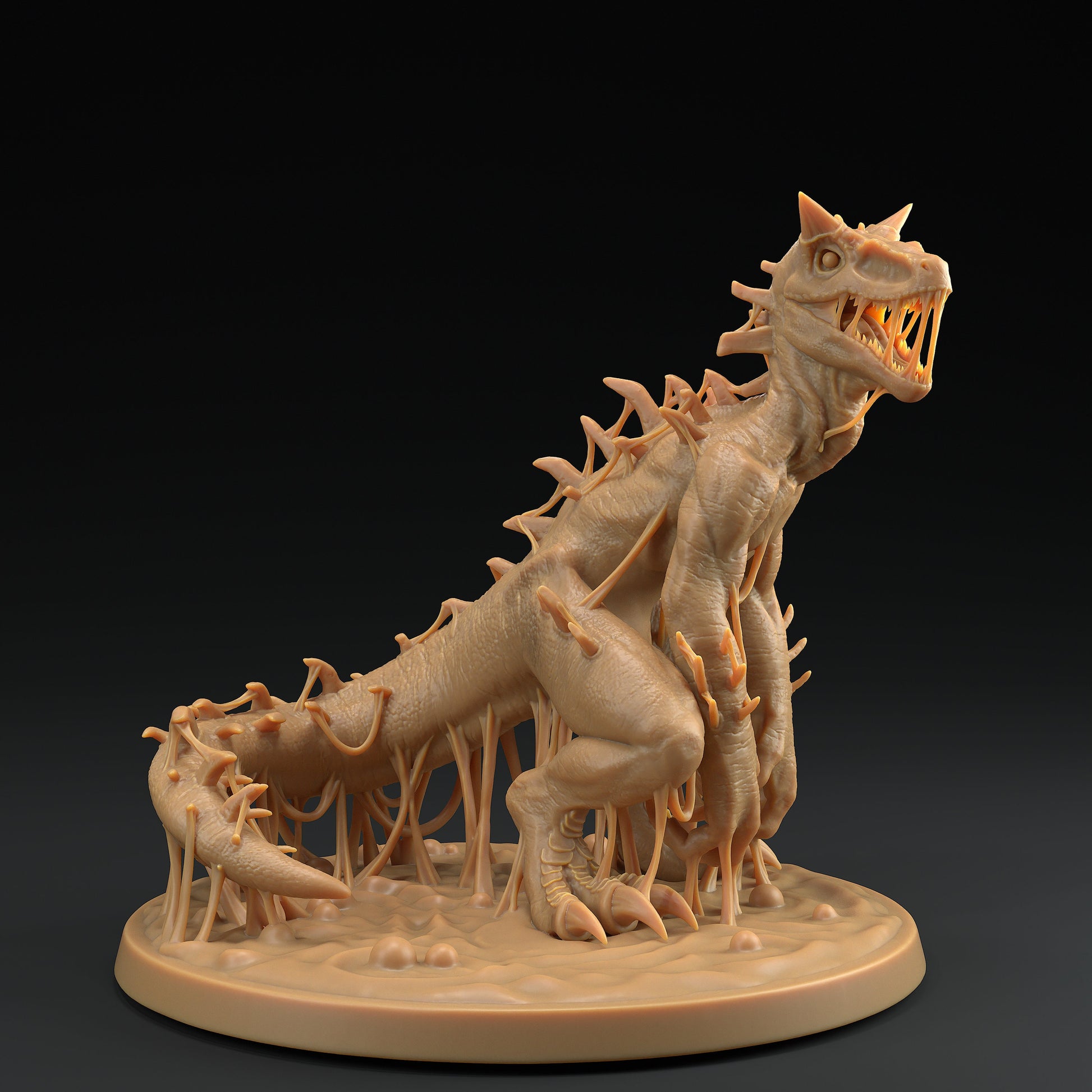 Tarpit Reaper | Dragon Trappers Lodge | Mini | One Page Rules | 32mm | Resin | Tabletop | Miniatures | TTRPG | DND | 5E | OPR | Dinosaur