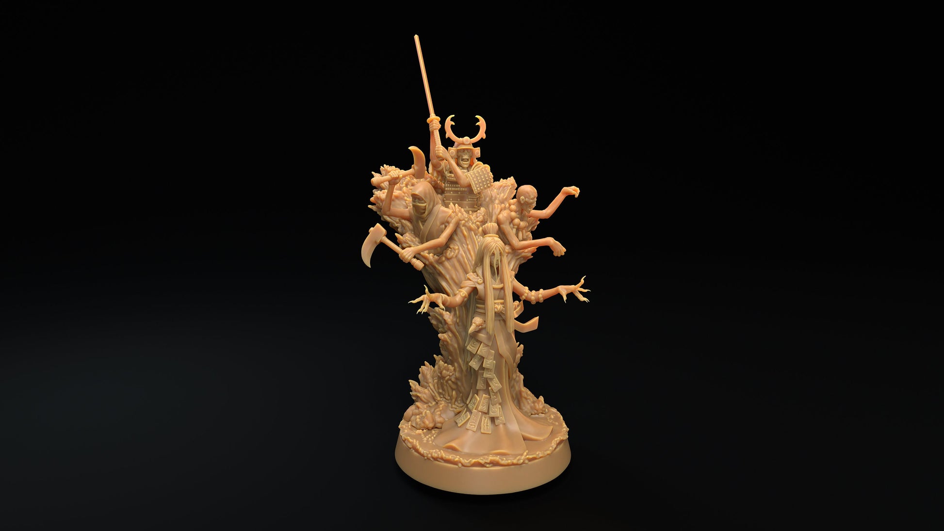 Quen Shi, The River Witch | Dragon Trappers Lodge | Mini | One Page Rules | 32mm | Resin | Tabletop | Miniatures | TTRPG | DND | 5E