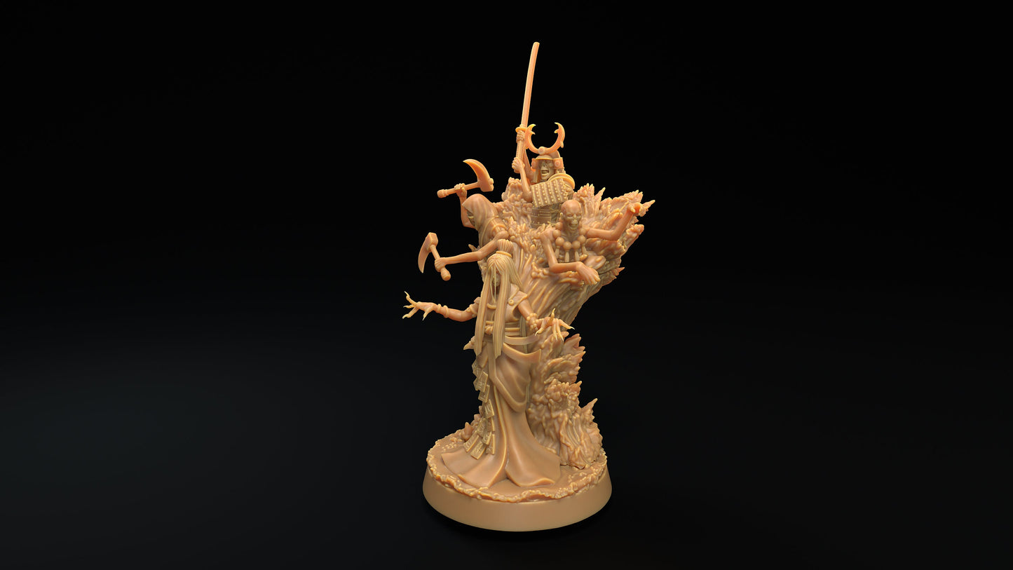 Quen Shi, The River Witch | Dragon Trappers Lodge | Mini | One Page Rules | 32mm | Resin | Tabletop | Miniatures | TTRPG | DND | 5E