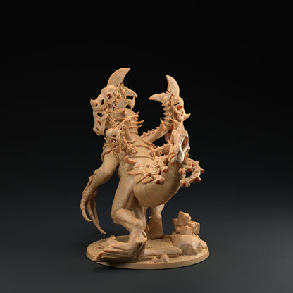 God of Death | Dragon Trappers Lodge | Mini | One Page Rules | 32mm | Resin | Tabletop | Miniatures | TTRPG | DND | 5E | OPR | Dinosaur