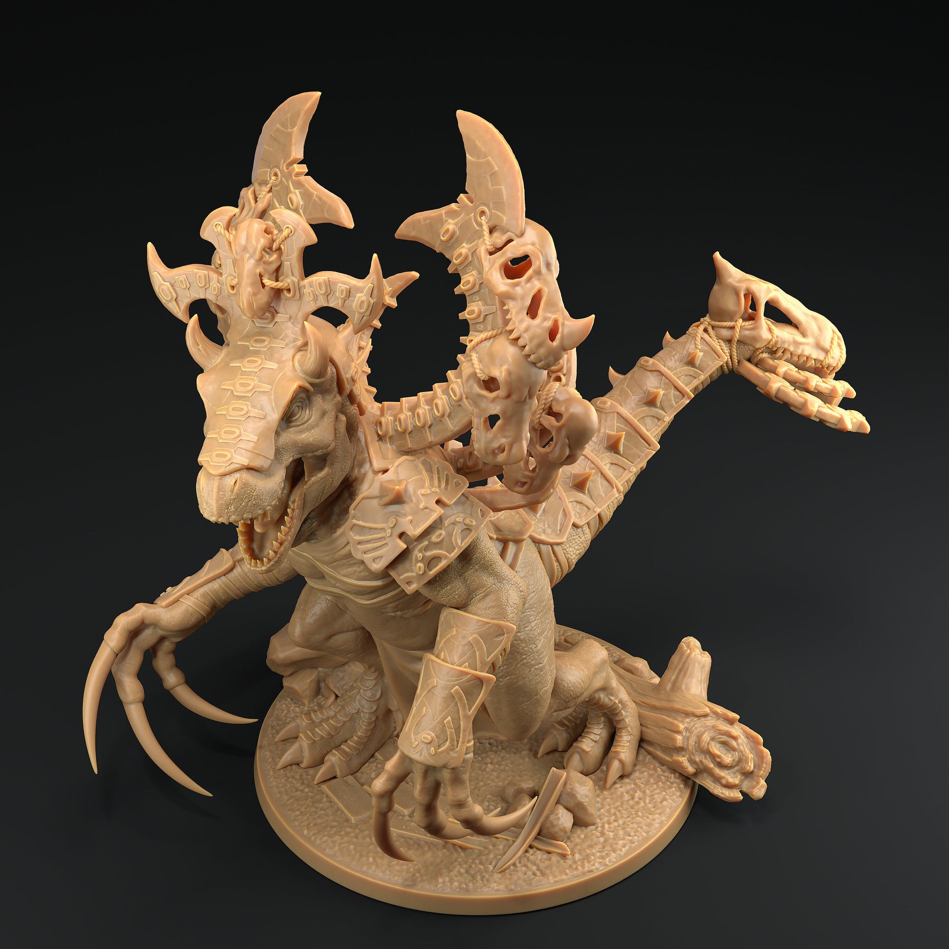 God of Death | Dragon Trappers Lodge | Mini | One Page Rules | 32mm | Resin | Tabletop | Miniatures | TTRPG | DND | 5E | OPR | Dinosaur