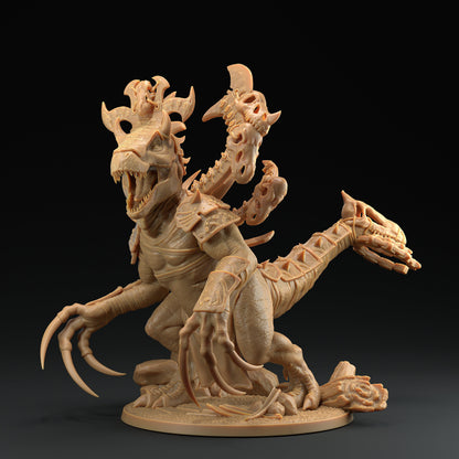 God of Death | Dragon Trappers Lodge | Mini | One Page Rules | 32mm | Resin | Tabletop | Miniatures | TTRPG | DND | 5E | OPR | Dinosaur
