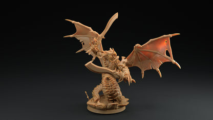 Abyssal Fiendblood Blasphemers | Dragon Trappers Lodge | Fiends of Incandriox | 32mm | Resin | Tabletop | Miniatures | TTRPG | DND | 5E
