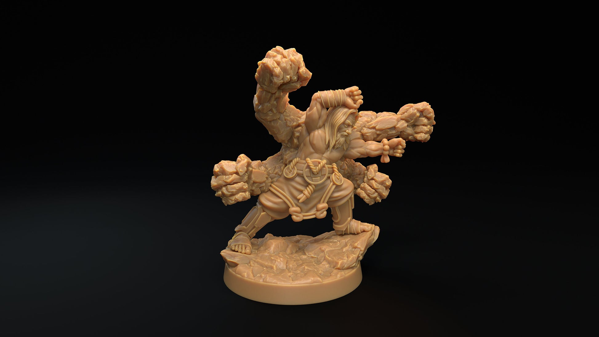 Kofu, the Vengeful | Dragon Trappers Lodge | Mini | One Page Rules | 32mm | Resin | Tabletop | Miniatures | TTRPG | DND | 5E | OPR