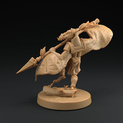 Ptero Saurians | Dragon Trappers Lodge | Mini | One Page Rules | 32mm | Resin | Tabletop | Miniatures | TTRPG | DND | 5E | OPR | Dinosaur