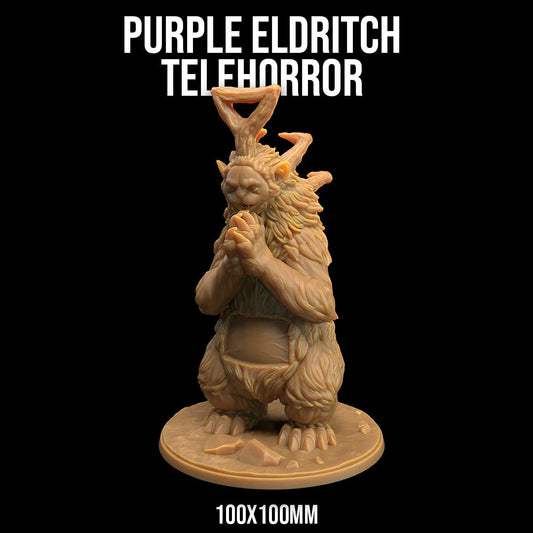 Purple Eldritch Telehorror | Dragon Trappers Lodge | One Page Rules | 32mm | Resin Printed Tabletop RPG Figures | DND | 5E | Halloween