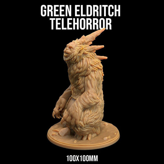 Green Eldritch Telehorror | Dragon Trappers Lodge | One Page Rules | 32mm | Resin Printed Tabletop RPG Figures | DND | 5E | Halloween