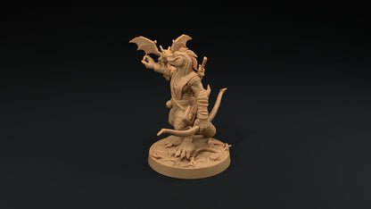 Aela Greenscale | Dragon Trappers Lodge | One Page Rules | 32mm | Resin Printed Tabletop RPG Figures | DND | 5E |