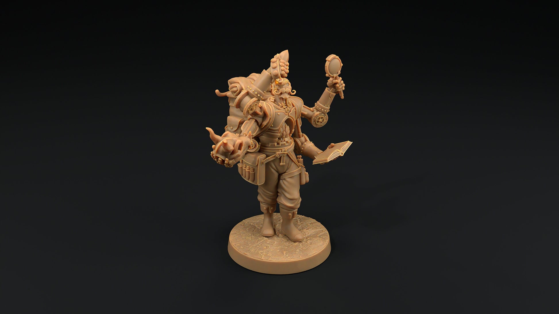 Sir Studius | Dragon Trappers Lodge | One Page Rules | 32mm | Resin Printed Tabletop RPG Figures | DND | 5E |