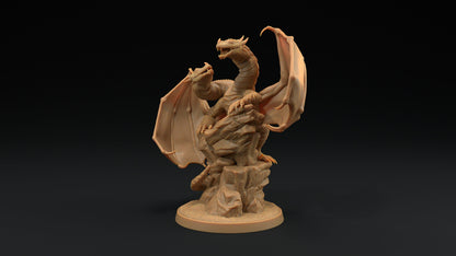 Young Viperwing | Dragon Trappers Lodge | Monster | One Page Rules | 32mm | Resin Printed Tabletop RPG Figures | DND | 5E |