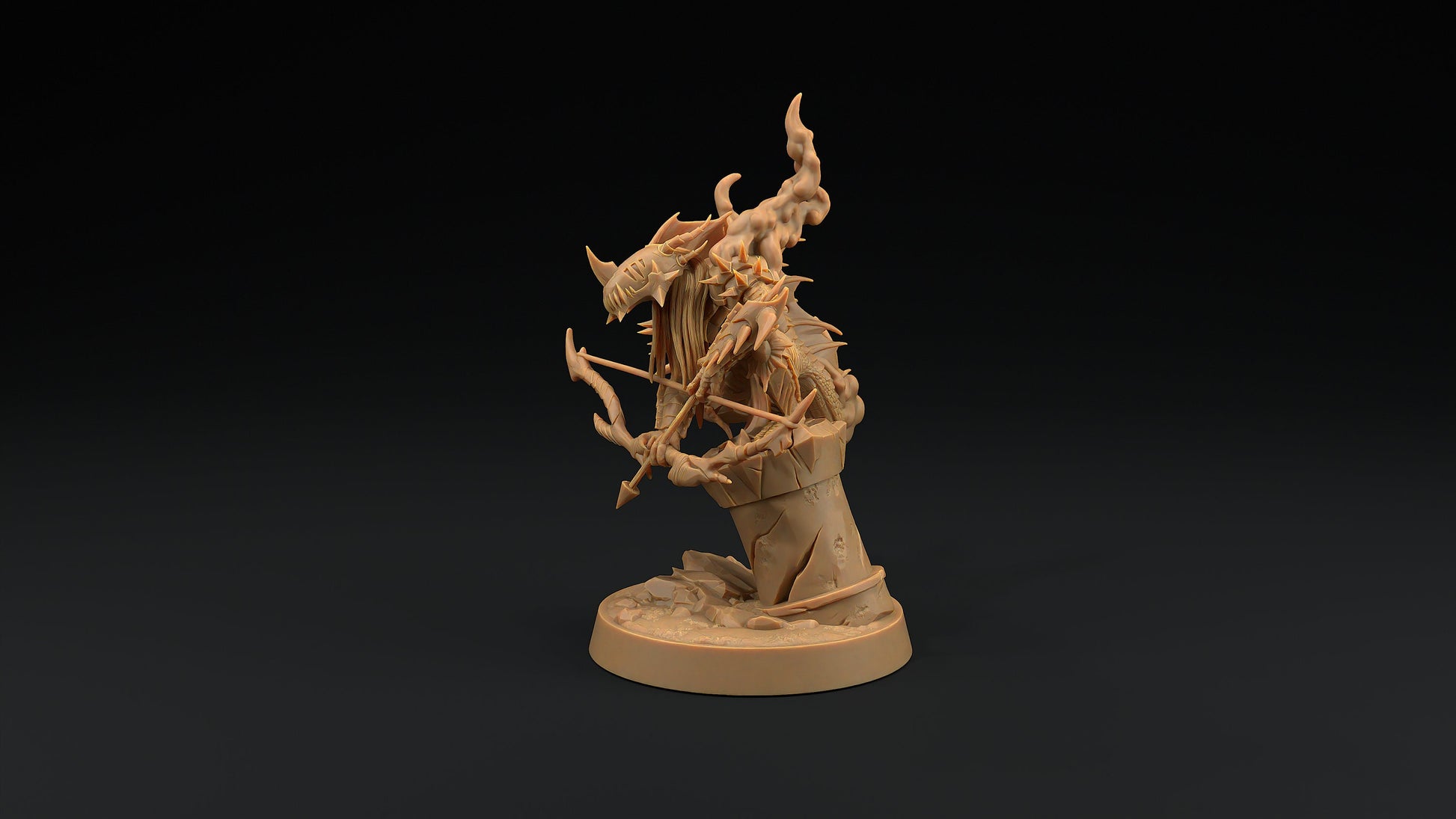 Desecrator | Dragon Trappers Lodge | Demon | Devil | One Page Rules | 32mm | Resin Printed Tabletop RPG Figures | DND | 5E |