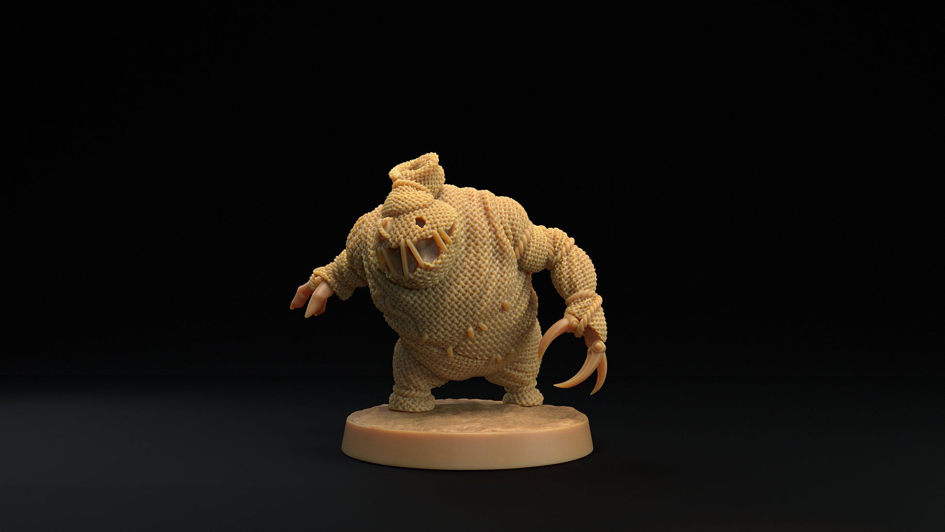 Burlap Monsters | Dragon Trappers Lodge | Minions | One Page Rules | 32mm | Resin Printed Tabletop RPG Figures | DND | 5E | Halloween