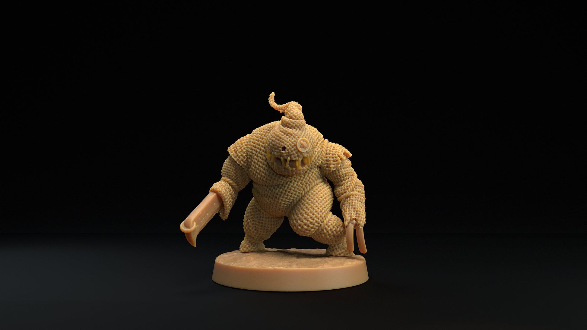 Burlap Monsters | Dragon Trappers Lodge | Minions | One Page Rules | 32mm | Resin Printed Tabletop RPG Figures | DND | 5E | Halloween