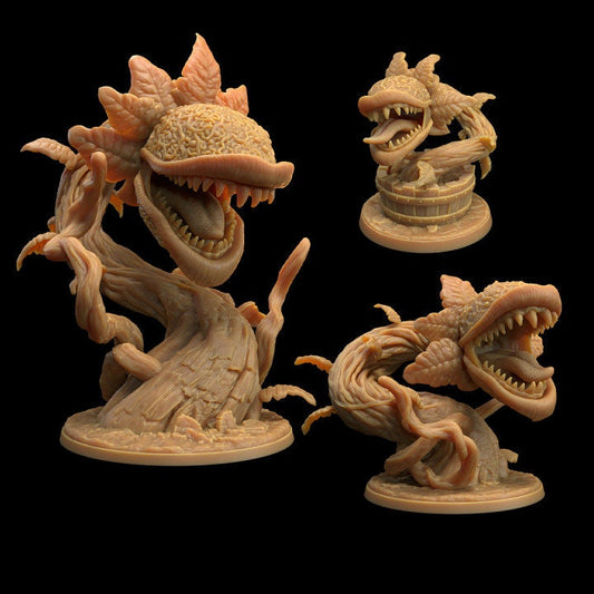 Carnivorous Plant | Dragon Trappers Lodge | Monster | One Page Rules | 32mm | Resin Printed Tabletop RPG Figures | DND | 5E | Halloween