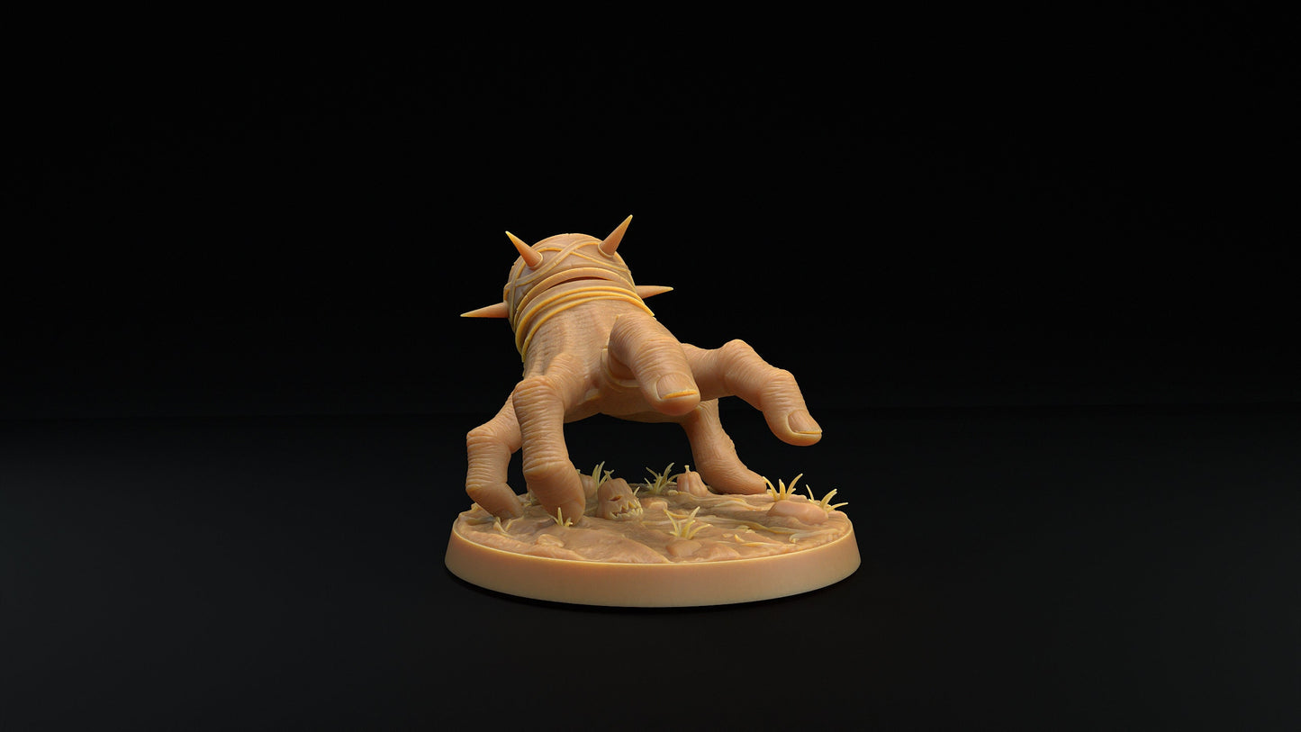 Large Crawling Hands | Dragon Trappers Lodge | Monster | One Page Rules | 32mm | Resin Printed Tabletop RPG Figures | DND | 5E | Halloween