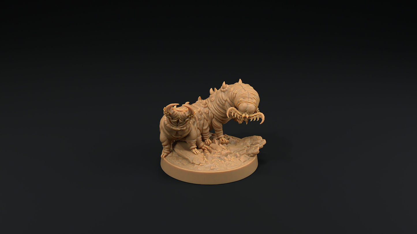 Dragon Worms | Dragon Trappers Lodge | Monster | One Page Rules | 32mm | Resin Printed Tabletop RPG Figures | DND | 5E |
