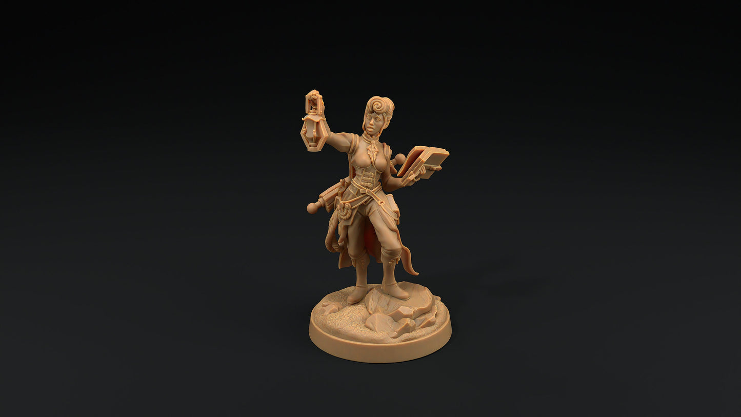 Lorolai Dragonoligist | Dragon Trappers Lodge | One Page Rules | 32mm | Resin Printed Tabletop RPG Figures | DND | 5E |