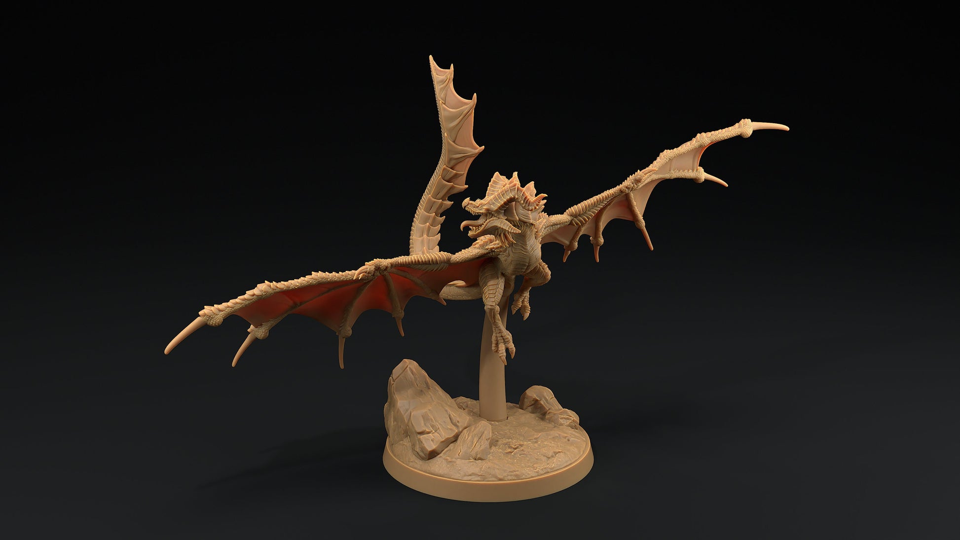 Spitfire Wyverns | Dragon Trappers Lodge | Monster | One Page Rules | 32mm | Resin Printed Tabletop RPG Figures | DND | 5E |