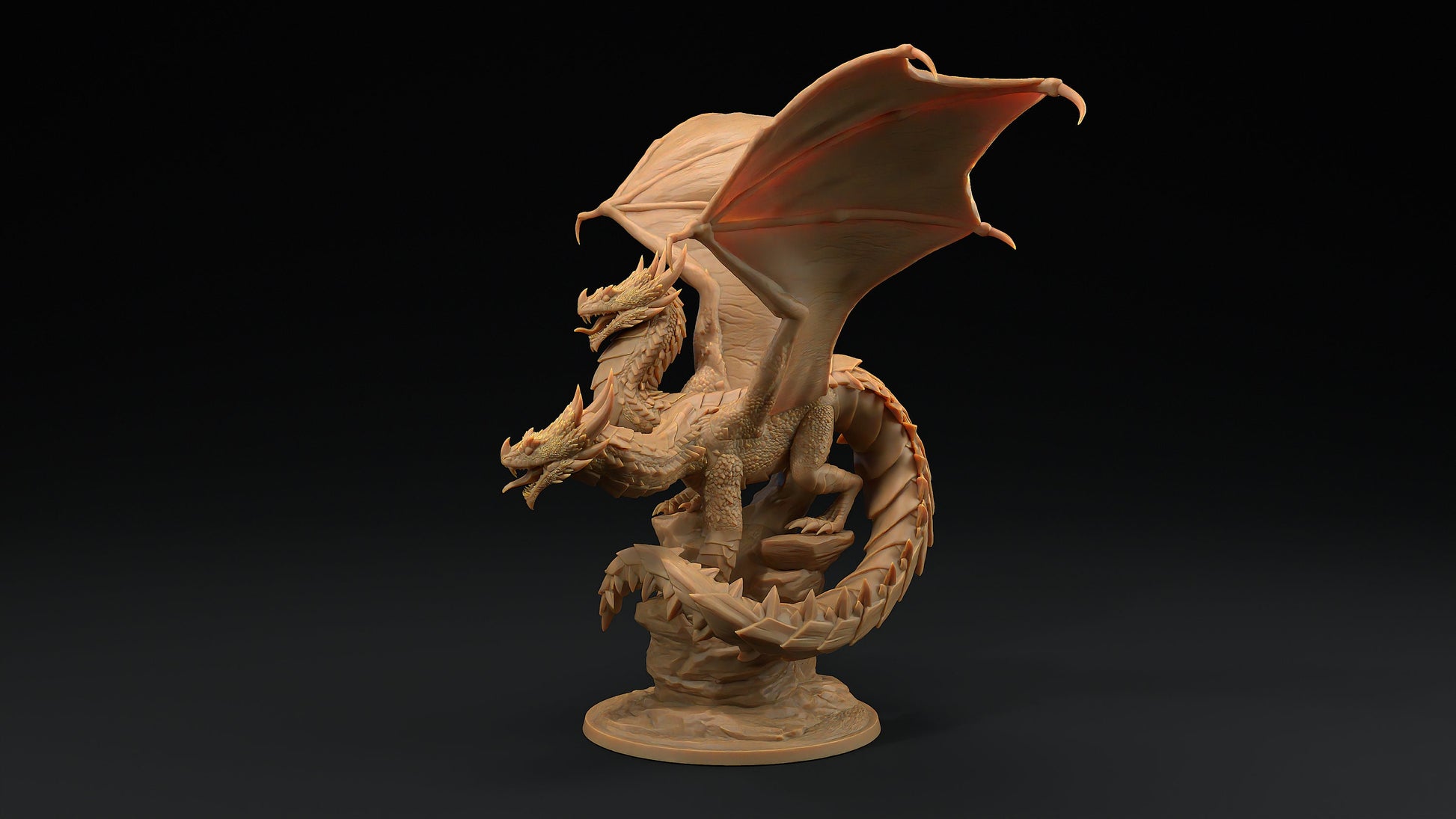 Viperwing Adult | Dragon Trappers Lodge | Monster | One Page Rules | 32mm | Resin Printed Tabletop RPG Figures | DND | 5E |